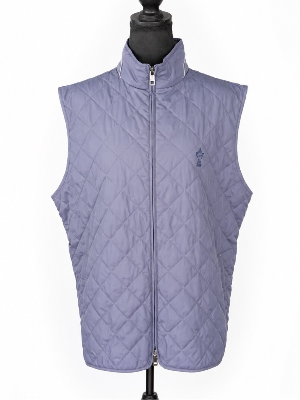 Peter Millar Essex Quilted Vest Women’s Size L Purple Windproof Golf jacket